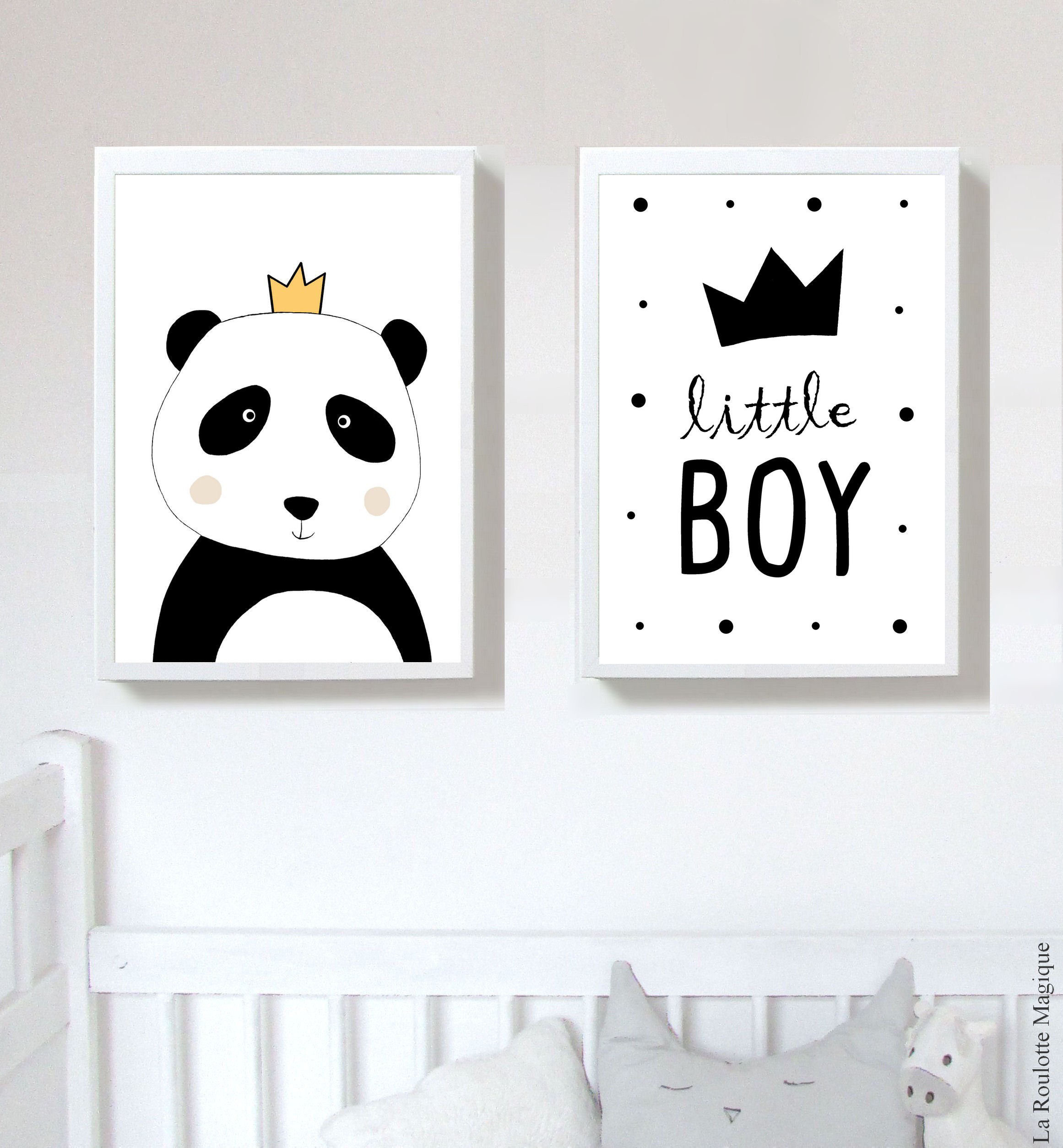 Lot de 2 Affiches/Bébé/Enfant/Décoration Chambre Enfant Bébé/ Illustration/Cadeau Naissance Décorati