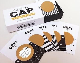 Challenge box - customizable scratch card - Dare or not dare - gift game