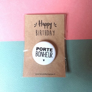 Cadeaux,porte bonheur,coeur,trèfle,anniversaire