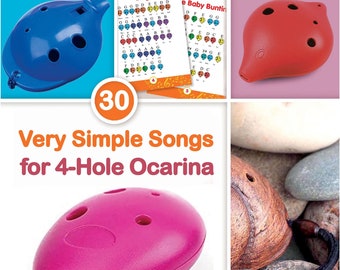 Itsy Bitsy Spider  Four Hole Ocarina Tab