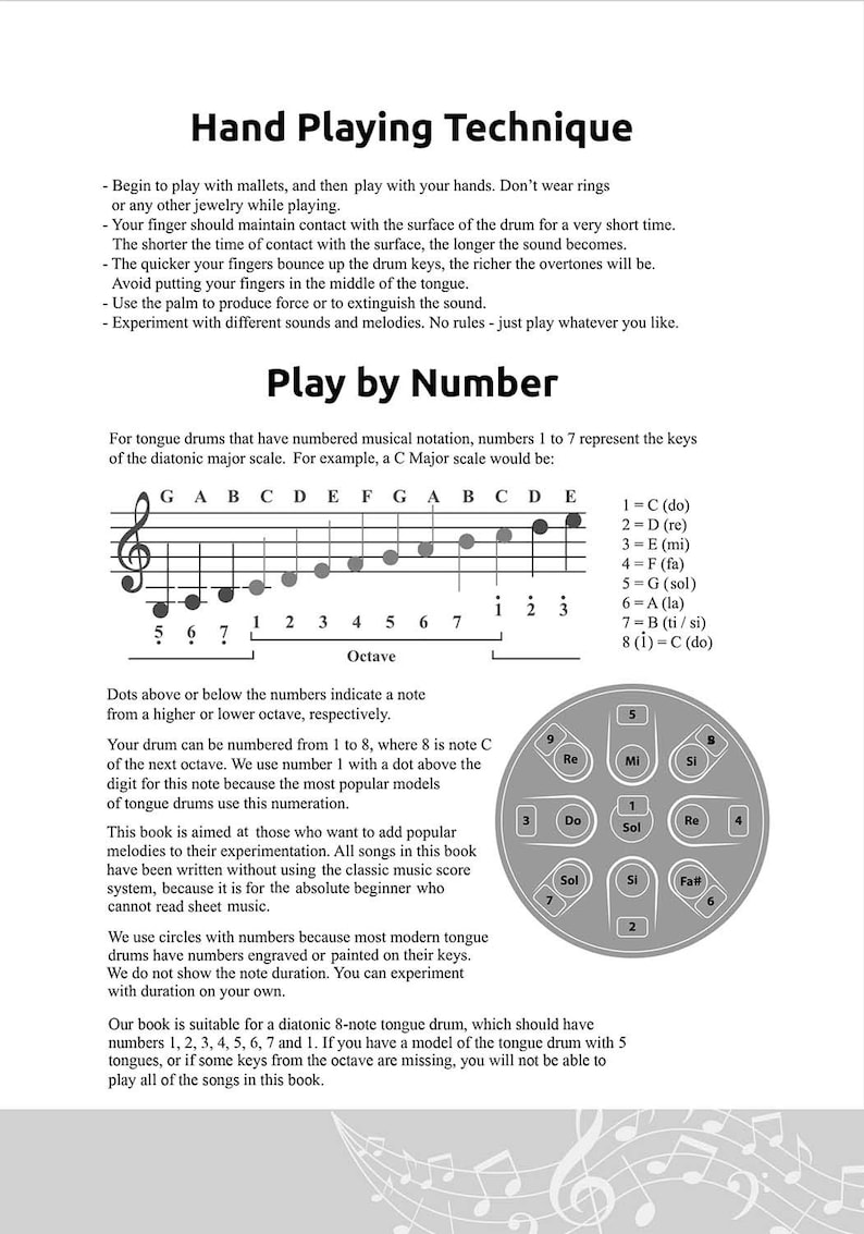 70 Simple Songs For The 8 note Tongue Drum Without Musical Notes Just 70-simple-songs-for-the-8-note-tongue-drum-without-musical-notes-just