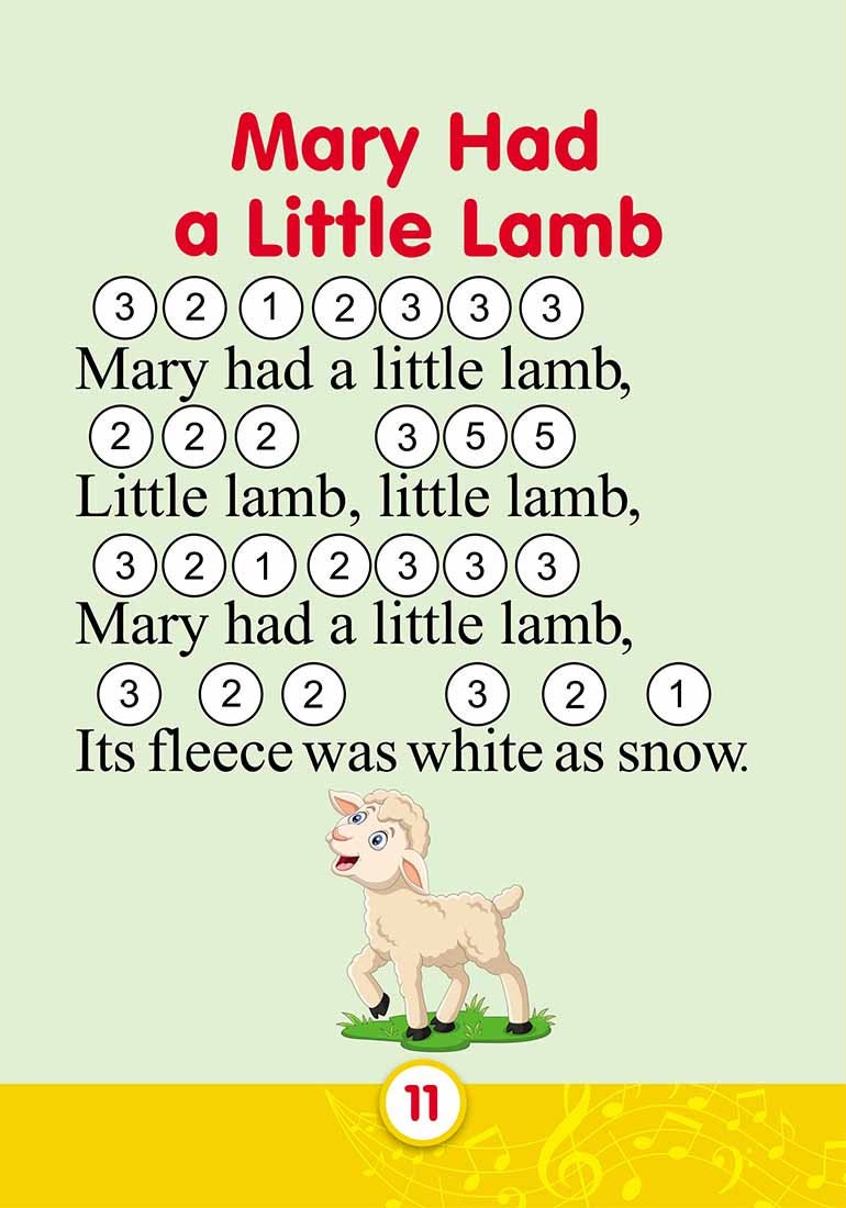 Tongue Drum Songbook for Beginner Play Simple Kids Songs by Number