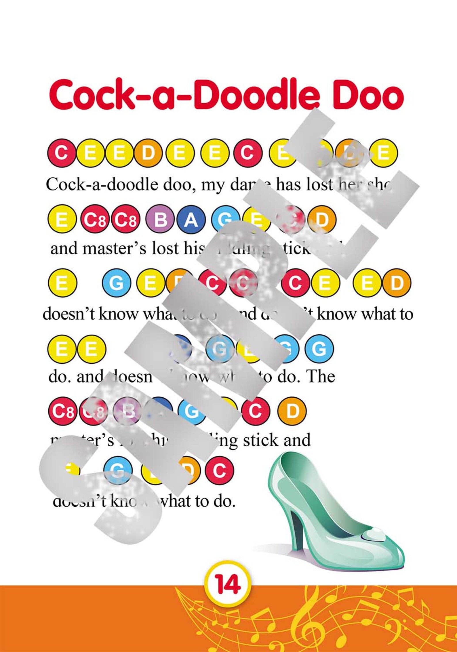 63 Simple Songs for Bells, Xylophone, Glockenspiel, Resonator Blocks