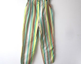 90s striped pants