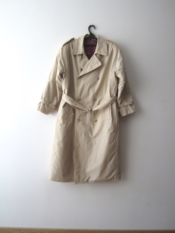 trench para hombre