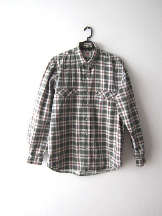 levis checkered shirt