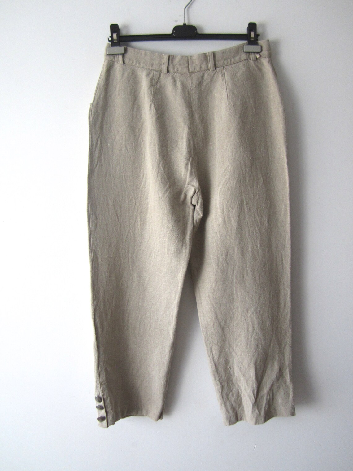 Vintage German Bavarian Women's Pants Natural Linen Dirndl | Etsy