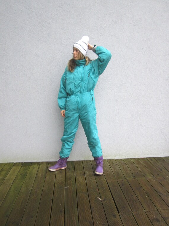 Vintage Women's Killtec Ski Suit Vintage Mint Gree