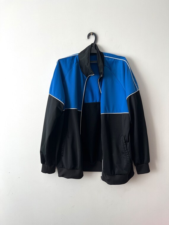 Vintage 90s Sport Sweater Running Jumper Manga larga Top Jogging Track Chaqueta Hipster Sueter Hombres Tamano XXL Running Parka Chaqueta con cremallera Etsy Mexico