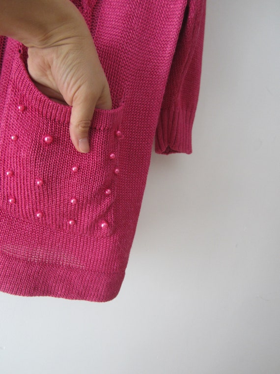 Fuschia pink sweater best sale