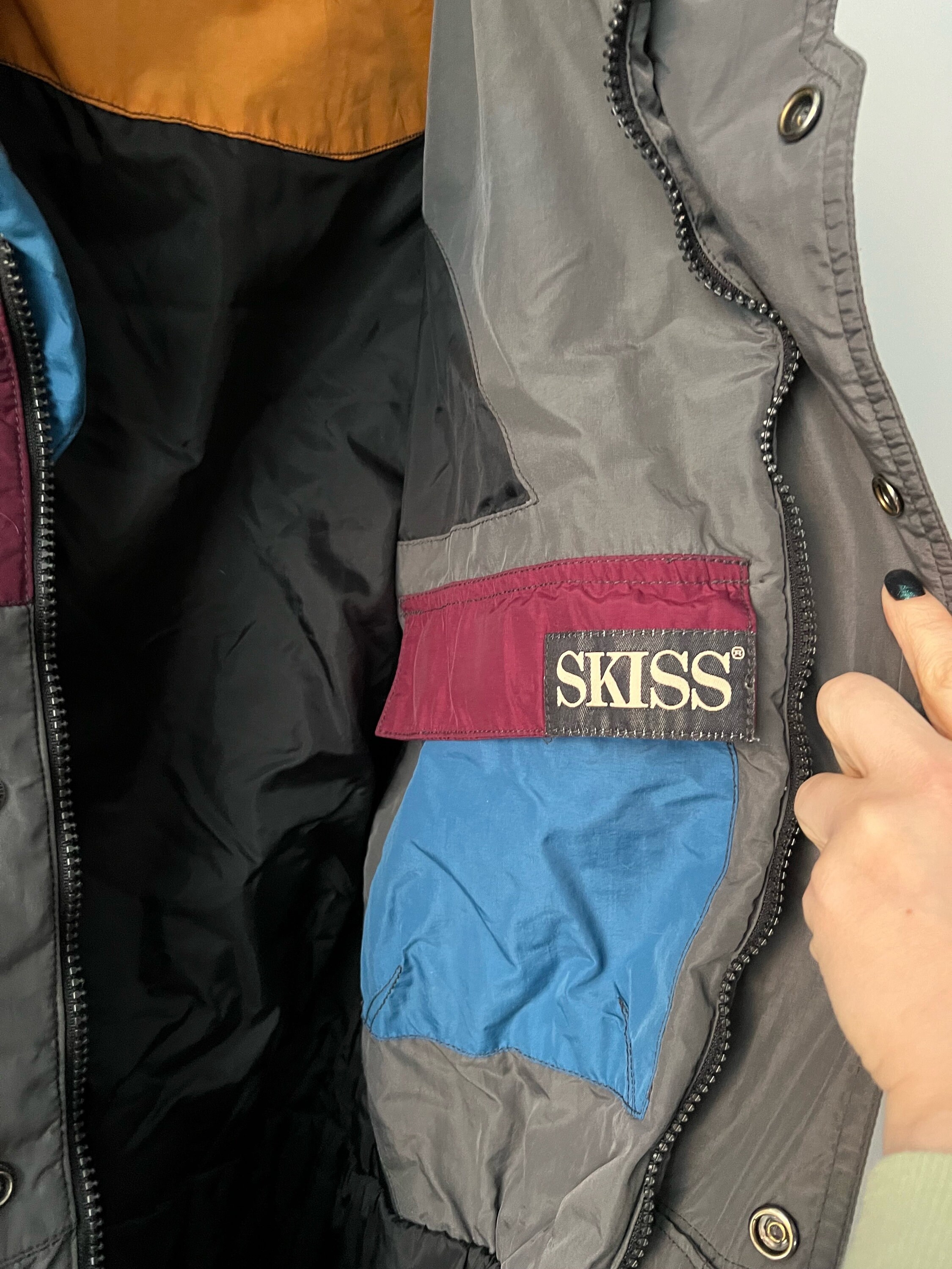 ヴィンテージ 90 年代 メンズ スキースーツ SKISS ウィンタースポーツ