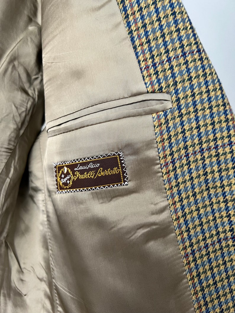 Vintage Houndstooth Reversible Jacket Set-Up