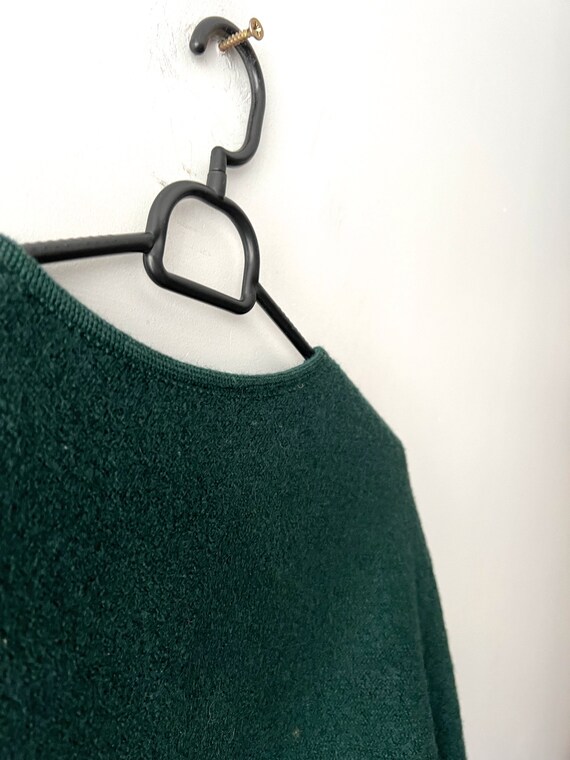 Vintage Green Black Wool Dirndl Jacket Women Germ… - image 6