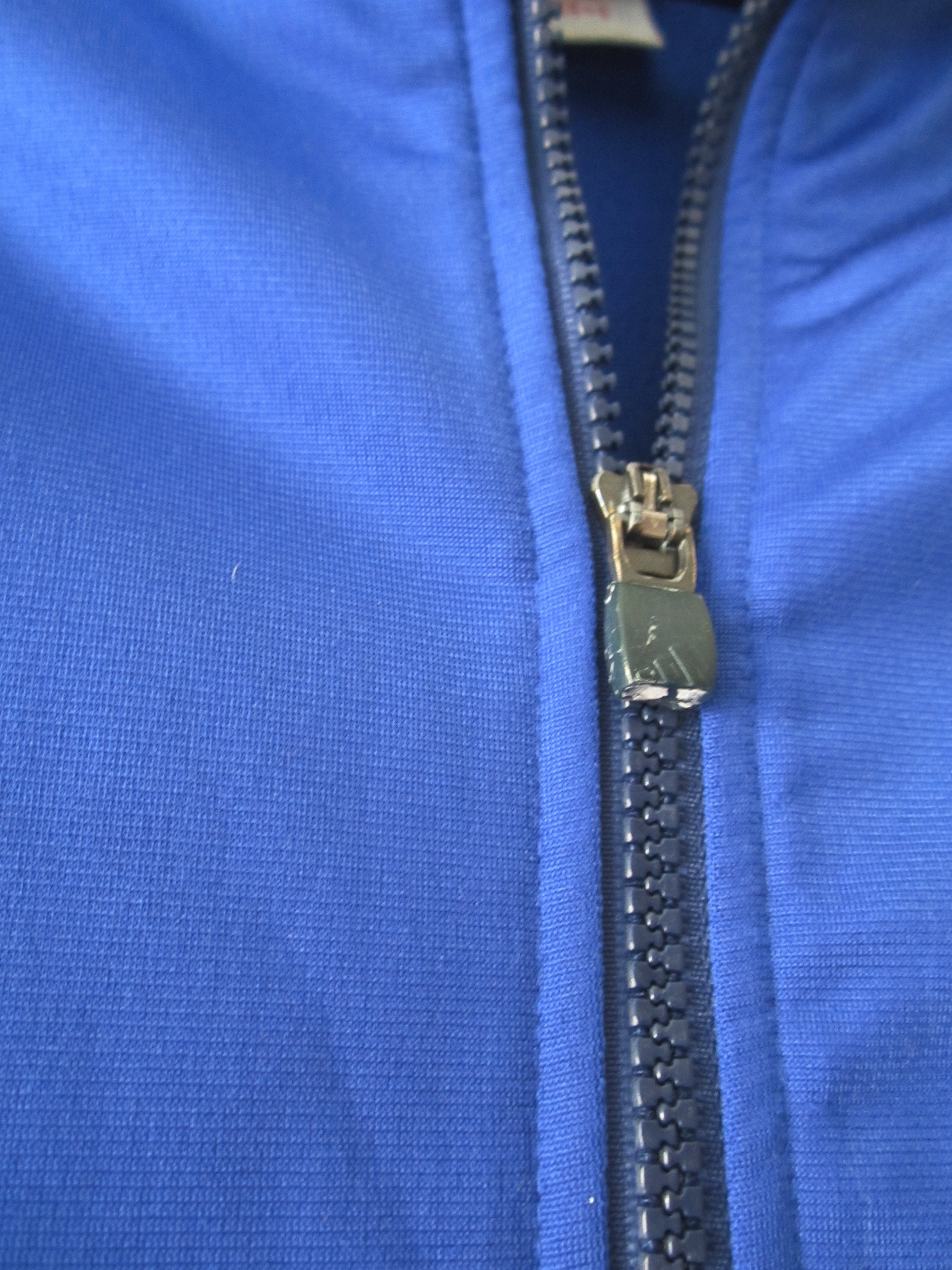 Vintage Blue Adidas Jacket Blue Adidas Zipper Running Jacket