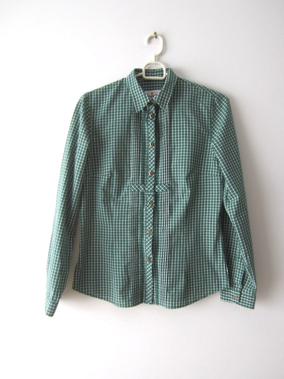 long sleeve dirndl blouse