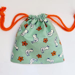 Graziosa piccola pochette a forma di corda, graziosa borsa da toilette a forma di uccellino, piccola pochette per il trucco da viaggio, mini pochette, custodia multiuso estetica per regali da donna