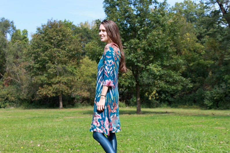 Psychedelic Tie Dye Slip