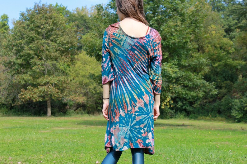 Psychedelic Tie Dye Slip