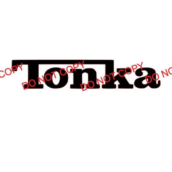 Tonka digital file RETRO