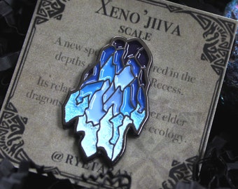 Xeno'Jiiva Scale Enamel Pin