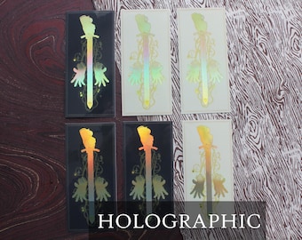 To Bear Golden Fruit | Holographic Stickers | BBC Merlin Inspired
