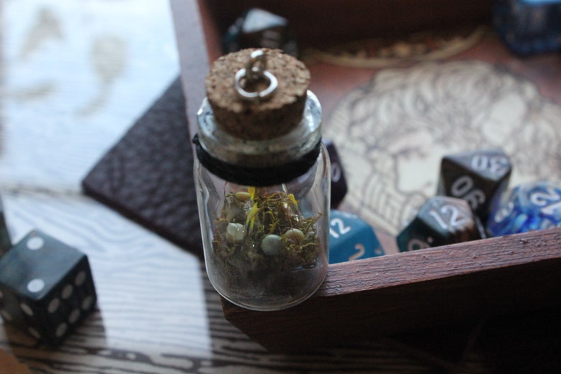 Light 5E DnDInspired Spell Material Component Bottle Etsy France
