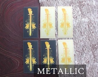 To Bear Golden Fruit | Metallic Accent Stickers | BBC Merlin Inspired