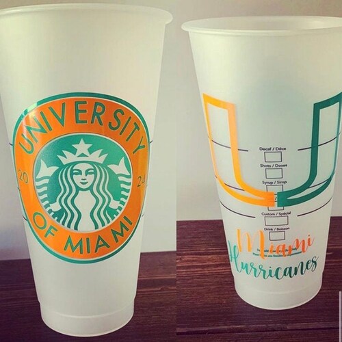 Cookie Cutter Highly Detailed University of Miami Inspired Logo Craft