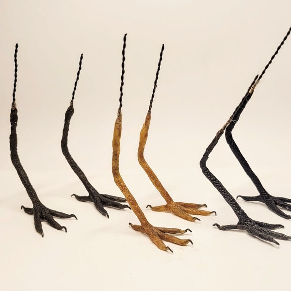 Birds legs,craft legs,small birds feet,handmade legs for needle felted birds