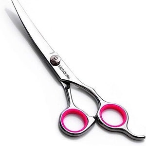 2Pcs Black Eyebrow and Nose Hair Scissors, Stainless Steel Professional  Facial Nose Hair Trimmer Scissors for Women and Lace Wigs