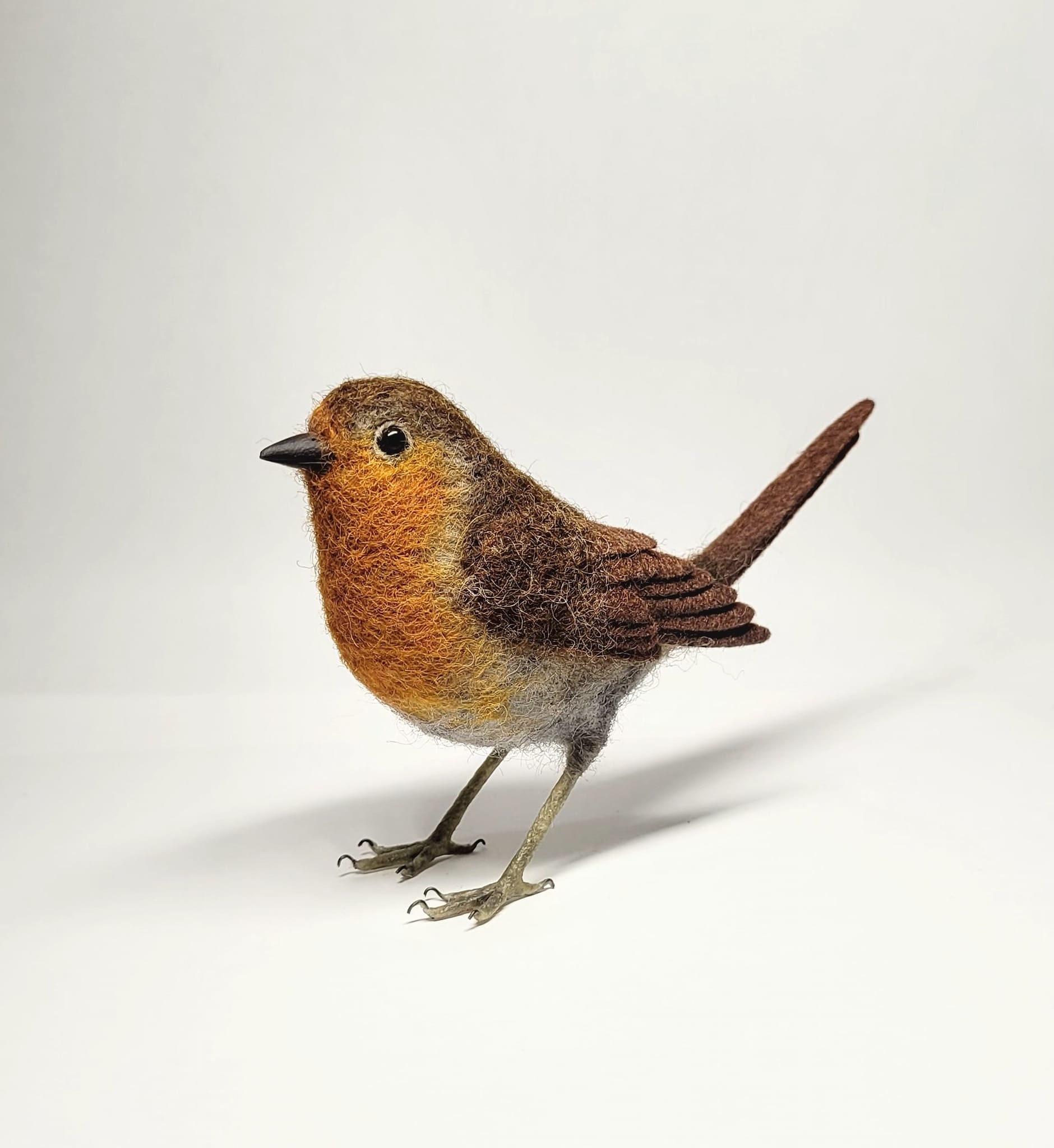 Needle Felted Robin Tutorial, Realistic Bird Legs (PDF File) - Etsy UK