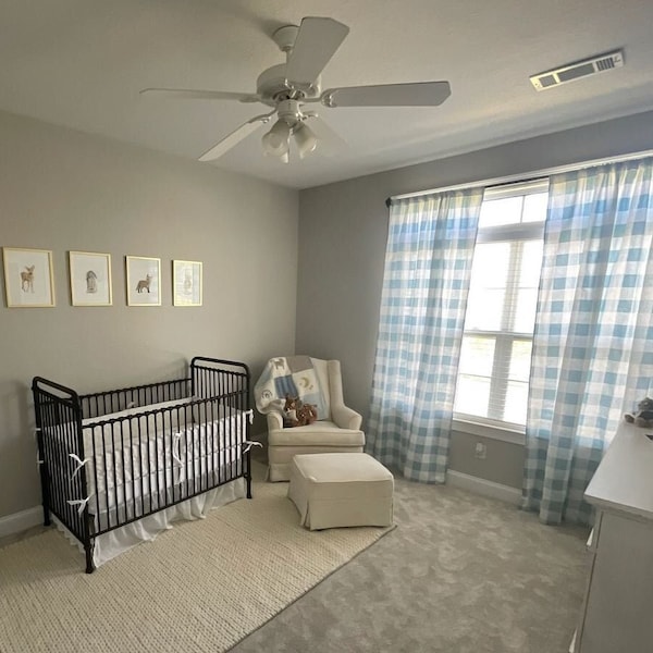 Lullaby Set Christian Short Set, Baldwin Blue Buffalo Check main image 1
