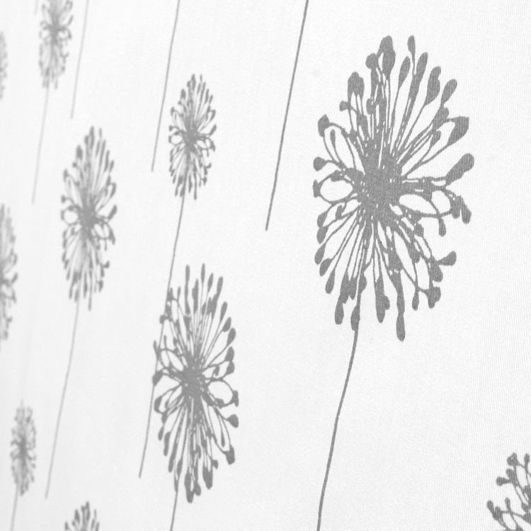 Gray Table Square Overlay Table Cloth Gray Dandelion Classic Etsy