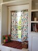 Curtains Colorful Print Curtain Panels Window Treatments Birds Kitchen Curtains Shabby Chic Vintage Drapery Drapes 