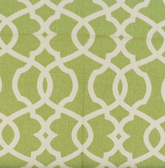 Leaf Lime Green Curtain Panels Trellis Moroccan Window Etsy