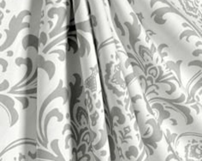 Gray Curtains Gray Floral Curtain Panels Window Treatments Etsy