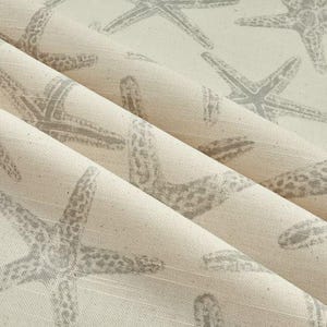 Nautical Fabric By the Yard Coastal Living Home Decor Fabric Medium Weight Upholstery Cotton Sewing Craft Supplies Beach House Decor