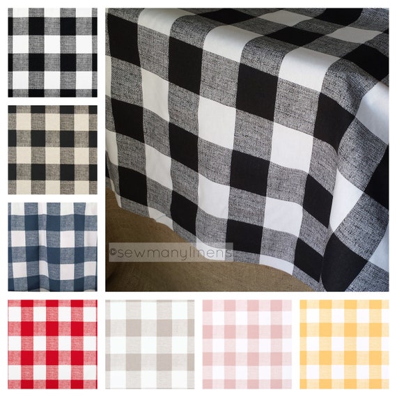 Simple Modern Colorful Checkered Encrypted Satin Tablecloth