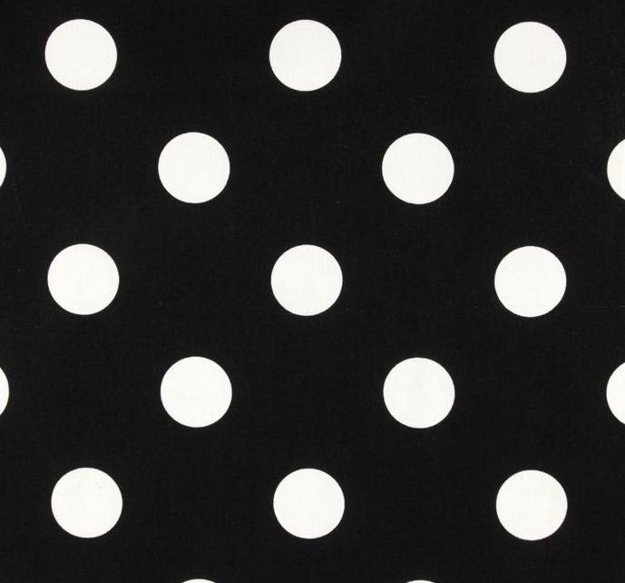 Polka Dot Table Runner Black and White Table Centerpiece Home Etsy