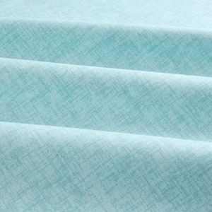 Seafoam Aqua Blue Table Overlay Solid Blue Tablecloth Topper Modern Linens Light Turquoise Teal Square Home Decor Kitchen Dining Room