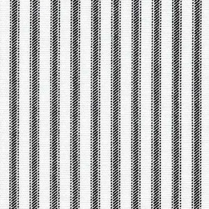 Ticking Stripe Curtain Panels Black and White Stripe Curtains Window Treatments Kitchen Farmhouse Rustic Drapery Custom Cafe Valance