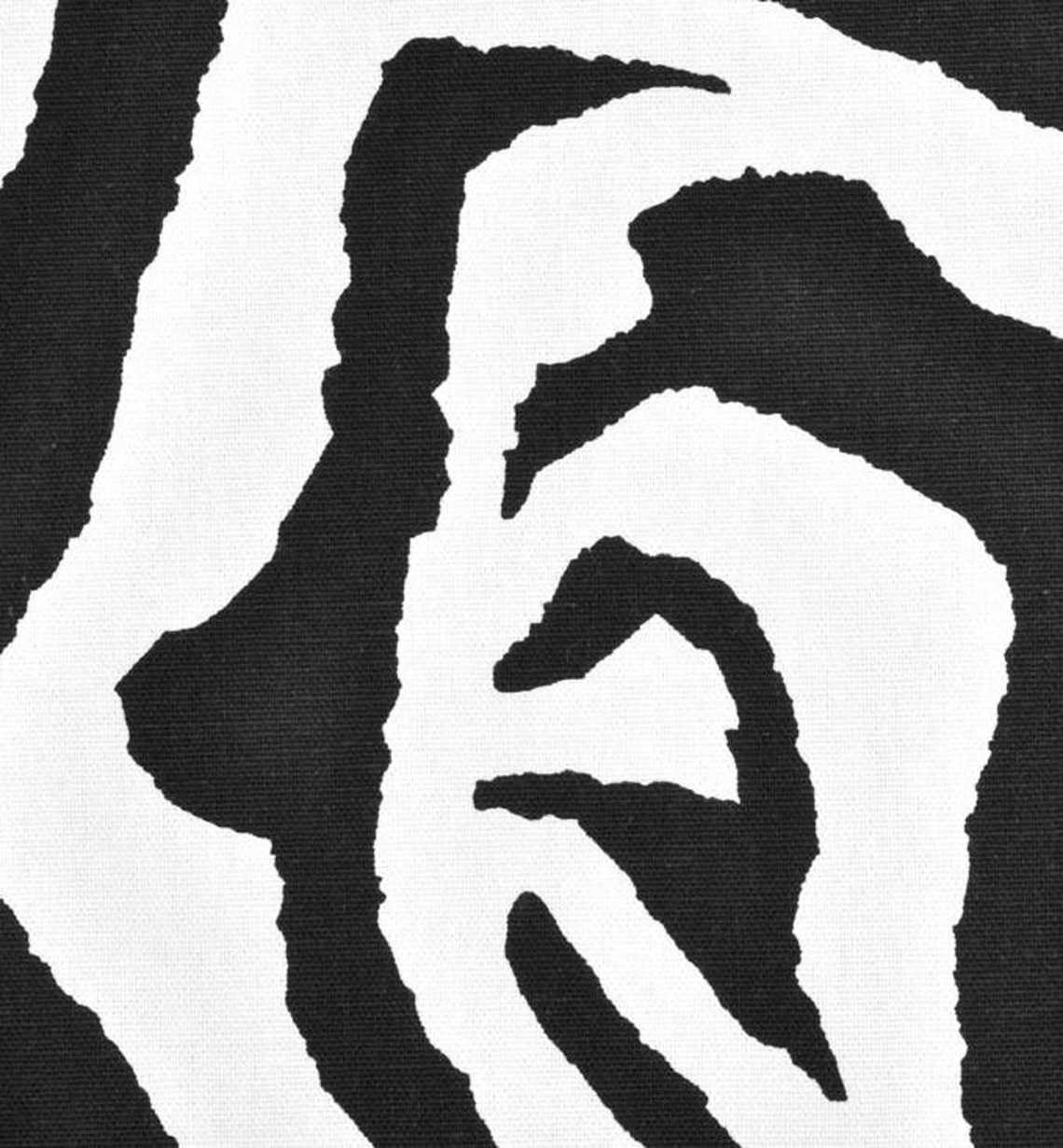 Zebra Table Runner Black and White Zoo Animal Party Decor Safari ...
