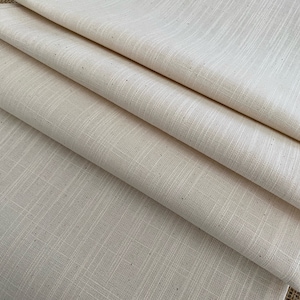 Ivory Table Runner Solid Off White Textured Linens Runner Natural Centerpiece Linens Kitchen Dining Room Minimalist Living Home Decor