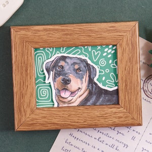 Mini Custom Dog Portrait