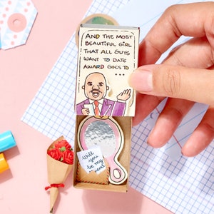 Girlfriend Proposal Card/ Be my GF Card /Love Card/ Unique Surprise gift for her/ Will you be my Girlfriend/ Most beautiful girl award