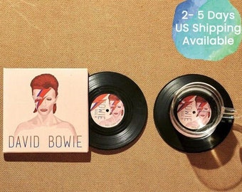 David Bowie Vinyl Record Art - Etsy