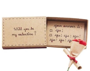 Funny Valentine's Card/ Witty Proposal Card/ Valentine gift/ Be my Girlfriend Card/ Be my Boyfriend/ Will You Be My Valentine?/ LV018