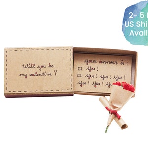 Tarjeta divertida de San Valentín/Tarjeta de propuesta ingeniosa/Regalo de San Valentín/Tarjeta para ser mi novia/Tarjeta para ser mi novio/¿Quieres ser mi Valentín?/LV018