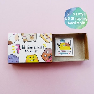 Süße Liebeskarte / Lieblingslächeln / Einzigartiges Geschenk für Sie / Freundschaft / Lieblingsmensch / Aufmunterung / Pick Up Lines / Dein Lächeln ist mein Favorit