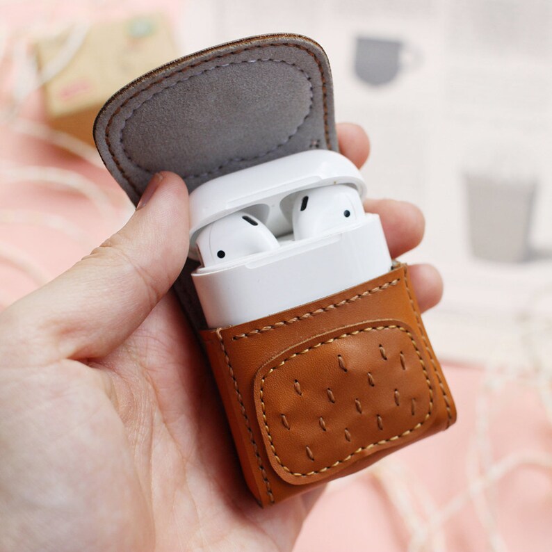 Cute Sloth Leather Airpod Case Animal Airpod Case Etsy